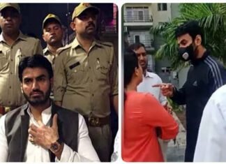 नोएडा की ग्रैंड ओमेक्स सोसाइटी में महिला से गाली गलौज करने वाला श्रीकांत त्यागी मेरठ से गिरफ्तार Shrikant Tyagi