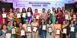 वूमेन इन लीडरशिप कॉन्क्लेव-2022 में देश की 30 महिलाओं को सराहनीय कार्य के लिए किया गया सम्मानित