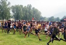 कोटद्वार में अग्निवीरों की भर्ती शुरू, पहले दिन चमोली जिले के हजारों युवाओं ने लगाई दौड़ Agniveers Recruitment starts in Kotdwar uttarakhand