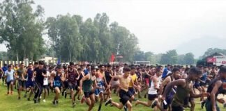 कोटद्वार में अग्निवीरों की भर्ती शुरू, पहले दिन चमोली जिले के हजारों युवाओं ने लगाई दौड़ Agniveers Recruitment starts in Kotdwar uttarakhand