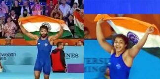Commonwealth Games 2022: बजरंग पूनिया के बाद साक्षी मलिक और दीपक ने भी जीता गोल्ड मेडल, देखें अब तक भारत के पदकों की संख्या bajrang punia Sakshi Malik won gold medal commonwealth games