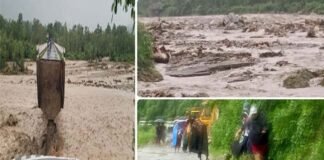 उत्तराखंड में बारिश का कहर, देहरादून के रायपुर में देर रात बादल फटने से मचाई तबाही, सौंग नदी पर बना पुल टूटा cloud-bursts-in-Raipurl-Dehradun