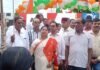 हर्षोल्लास के साथ तिरंगे को दी सलामी, अबाल वृद्ध हुए आजादी के अमृत महोत्सव में शामिल