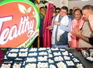 मुख्यमंत्री धामी ने हरिद्वार में फूड प्रोसेसिंग एवं पैकेजिंग प्लांट का किया शुभारम्भ food processing and packaging plant in Haridwar