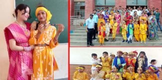 गौतम बुद्ध बालक इंटर कॉलेज में श्रीकृष्ण जन्माष्टमी पर विभिन्न कार्यक्रम, स्कूली बच्चों ने श्रीकृष्ण लीला प्रस्तुत कर मोहा मन