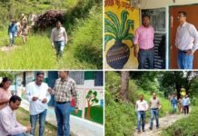 पहचान पत्र को आधार से जोड़ने का अभियान : पौड़ी डीएम ने 8 किमी पैदल चलकर विभिन्न बूथों का किया निरीक्षण’’