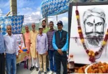 गढ़वाल को औरंगजेब के जजिया कर से मुक्ति दिलाने वाले वीर पुरिया नैथानी का 375 वां जन्म दिवस नैथाणा गांव में मनाया गया