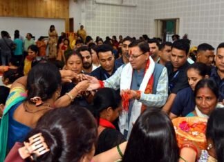 मुख्यमंत्री पुष्कर सिंह धामी ने प्रदेशवासियों को दी रक्षाबंधन की शुभकामनाएं