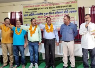 जयकृत सिंह भंडारी बने रा.शि.संघ खिर्सू ब्लॉक के अध्यक्ष, अव्वल सिंह पुंडीर मंत्री