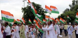 ग्रेटर नोएडा में पदयात्रा एवं तिरंगा रैली निकालकर हर्षोल्लास से मनाया गया 76वां स्वतंत्रता दिवस