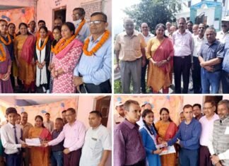 चन्द्र प्रकाश मैठाणी स्मृति पुरस्कार से सम्मानित हुए राजकीय इंटर कॉलेज गैंडखाल के मेधावी छात्र-छात्रायें Chandra Prakash Maithani Memorial Award