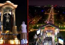 राजपथ अब बीती बात, पीएम मोदी ने किया कर्तव्य पथ का उद्घाटन, नेताजी सुभाष चंद्र बोस की भव्य प्रतिमा का भी किया अनावरण Kartavya Path central vista avenue