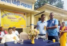 श्रीनगर गढ़वाल: खिर्सू ब्लॉक की शरद कालीन खेलकूद प्रतियोगिता का रंगारंग शुभारंभ Khirsu Block autumn sports competition