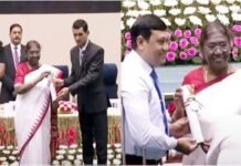 राष्ट्रपति द्रौपदी मुर्मू ने उत्तराखंड के 2 शिक्षकों को राष्ट्रीय शिक्षक पुरस्कार से किया सम्मानित National Teacher Award