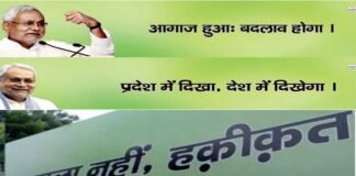केंद्र में राजनीति की तैयारी : भाजपा से नाता तोड़ने के बाद सीएम नीतीश कुमार की पीएम बनने की हसरतें पोस्टरों में दिखने लगी cm-nitish-kumar