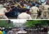 पुलिस लाठीचार्ज में कई घायल : हैदराबाद में भारत और ऑस्ट्रेलिया के बीच तीसरे टी20 मैच की टिकट खरीदने के लिए मची भगदड़ stampede broke out in Hyderabad