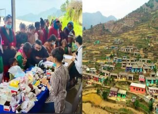 पौड़ी गढ़वाल के इस गांव में अज्ञात बीमारी का कहर, स्वास्थ्य विभाग की टीम ने गाँव पहुंचकर 220 ग्रामीणों के लिए ब्लड सैंपल tila-village-pauri-garhwal