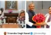 पूर्व सीएम त्रिवेंद्र सिंह रावत की जेपी नड्डा और फिर पीएम मोदी से आज हुई मुलाकात के बाद दिल्ली से उत्तराखंड तक कयासों का बाजार गर्म Former CM Trivendra Singh Rawat meets PM Modi