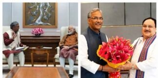 पूर्व सीएम त्रिवेंद्र सिंह रावत की जेपी नड्डा और फिर पीएम मोदी से आज हुई मुलाकात के बाद दिल्ली से उत्तराखंड तक कयासों का बाजार गर्म Former CM Trivendra Singh Rawat meets PM Modi