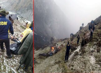केदारनाथ में हुए हेलीकॉप्टर हादसे में पायलट समेत 7 लोगों की मौत, सीएम धामी ने दिए जांच के आदेश Kedarnath Helicopter Crash