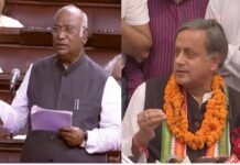 अब खड़गे बनाम थरूर में मुकाबला : कांग्रेस अध्यक्ष पद के तीसरे उम्मीदवार केएन त्रिपाठी का नामांकन रद मल्लिकार्जुन खड़गे, शशि थरूर