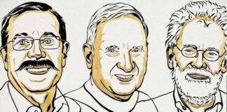 फिजिक्स के लिए तीन वैज्ञानिकों को संयुक्त रूप से दिया गया नोबेल पुरस्कार Nobel Prize for Physics