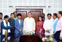 मुख्यमंत्री धामी ने फिल्म ‘‘जान अभी बाकी है’’ के मोशन पोस्टर का किया विमोचन