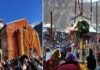 पहल से शुरू हुई परम्परा : इस बार मराठा लाइट इन्फेंट्री ने की बाबा केदार की अगवानी