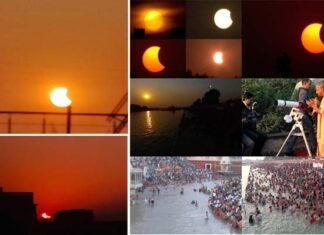खत्म हुआ साल का आखिरी सूर्य ग्रहण : दिल्ली, लखनऊ समेत देश के इन शहरों में दिखा ग्रहण, कई जगह रहा रात जैसा नजारा, हर की पैड़ी-संगम समेत नदियों में लोगों ने किया स्नान solar eclipse seen in many cities in India