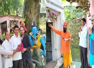 सिद्धपीठ थानेश्वर महादेव मंदिर में आगामी बैकुंठ चतुर्दशी मेला की तैयारियों को लेकर हुई बैठक, 6 नवंबर को होगा मेला