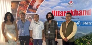 53वें अंतरराष्ट्रीय फिल्म महोत्सव का रंगारंग आगाज, उत्तराखंड पवेलियन में विशेष प्रमुख सचिव सूचना अभिनव कुमार सिंह से मिले फिल्म जगत के लोग 53rd International Film Festival goa