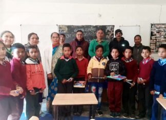 ब्लॉक स्तरीय Abacus प्रतियोगिता में युवराज ने किया प्रथम स्थान हासिल Abacus competition