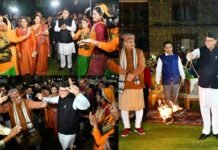 सीएम धामी ने मुख्यमंत्री आवास पर भैलो खेलकर मनाई इगास, अपनी लोक परम्पराओं एवं लोक संस्कृति को आगे बढ़ाने का किया आह्वान cm-dhami ne mukhyamantri awas par bhailo khelakar manayi igaas