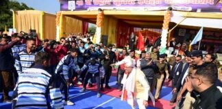 मुख्यमंत्री धामी ने किया 48 वीं राष्ट्रीय जूनियर कबड्डी चैम्पियनशिप-2022 का शुभारंभ CM Dhami inaugurated the 48th National Junior Kabaddi Championship-2022