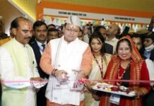 अन्तर्राष्ट्रीय व्यापार मेले में आयोजित उत्तराखण्ड दिवस में शामिल हुए सीएम धामी, बोले हमारे ब्रांड एंबेसडर हैं प्रवासी उत्तराखण्डवासी CM Dhami participated in Uttarakhand Day organized in International Trade Fair