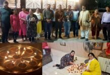 ग्रेटर नोएडा वेस्ट में रही इगास पर्व की धूम Egas festival