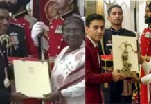 राष्ट्रीय खेल पुरस्कार 2022: शरत कमल को मिला खेल रत्न, लक्ष्य सेन समेत इन 25 खिलाड़ियों को दिया गया अर्जुन अवॉर्ड, राष्ट्रपति मुर्मू ने वितरित किए पुरस्कार Sharath Kamal got Khel Ratna