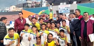 रोमांचक फाइनल : स्पोर्ट्स कॉलेज देहरादून बना फुटबॉल प्रतियोगिता का विजेता, सडन डेथ में पिथौरागढ़ को हराया Sports College Dehradun became the winner