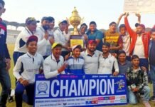 देवभूमि स्पोर्ट्स के टी-20 नॉकआउट क्रिकेट टूर्नामेंट में THPL बना चैंपियन, नोएडा स्टेडियम में हुए फाइनल में फ्यूचर एकेडमी को दी मात