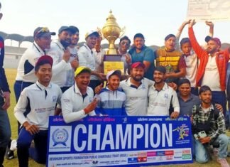 देवभूमि स्पोर्ट्स के टी-20 नॉकआउट क्रिकेट टूर्नामेंट में THPL बना चैंपियन, नोएडा स्टेडियम में हुए फाइनल में फ्यूचर एकेडमी को दी मात