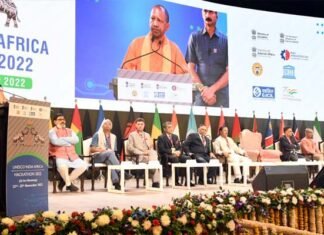 यूनेस्को-इंडिया-अफ्रीका हैकथॉन-2022 का आगाज, सीएम योगी ने GBU में दीप प्रज्वलित कर किया उद्घाटन UNESCO-India-Africa Hackathon-2022
