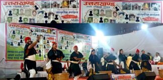 वेस्ट विनोद नगर: उत्तराखंड राज्य आंदोलनकारी शहीदों को समर्पित सांस्कृतिक संध्या में किशन महिपाल के गीतों की रही धूम