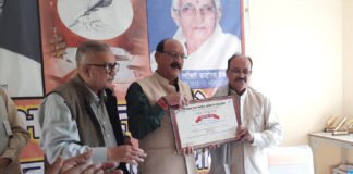 जयंती पर याद किए गए चंदोला, तीन वरिष्ठ पत्रकारों का हुआ सम्मान Vishwambhar Dutt Chandola Eminent Journalist