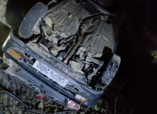 दुखद: अनियंत्रित होकर खाई में गिरी कार, चालक की मौत car-accident-near-pauri