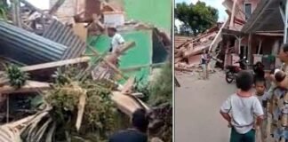 इंडोनेशिया में भूकंप के तेज झटके, 46 लोगों की मौत, 300 से अधिक घायल, मृतकों की बढ़ सकती है संख्या earthquake tremors in Indonesia