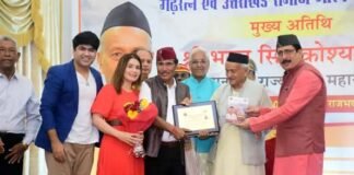 शिक्षाविद प्रो. डीआर पुरोहित को मिला ‘गढ़रत्न’ सम्मान dr dr purohit