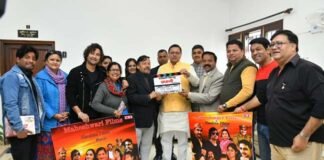 सीएम धामी ने गढ़वाली फिल्म ‘‘प्रधानी‘‘ का मुहूर्त शॉट दिया, फिल्म का पोस्टर भी किया लॉच garhwali film pradhani