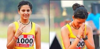 उत्तराखंड की गोल्डन गर्ल मानसी नेगी ने 10 किलोमीटर वॉक रेस में गोल्ड मेडल जीतकर बनाया नया राष्ट्रीय रिकॉर्ड
