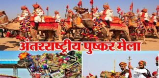विश्व प्रसिद्ध पुष्कर मेला शुरू : दुनिया का सबसे बड़ा ऊंट फेस्टिवल, राजस्थान की कला संस्कृति के लिए प्रसिद्ध अंतरराष्ट्रीय पुष्कर मेले में आते हैं देश-विदेश से सैलानी pushkar-mela