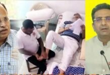 तिहाड़ जेल में बंद दिल्ली सरकार के मंत्री सत्येंद्र जैन के मालिश कराने का वीडियो वायरल, भाजपा-आप में शुरू हुई जुबानी जंग